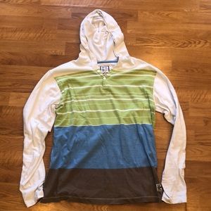 Billabong Henley hoodie long sleeve